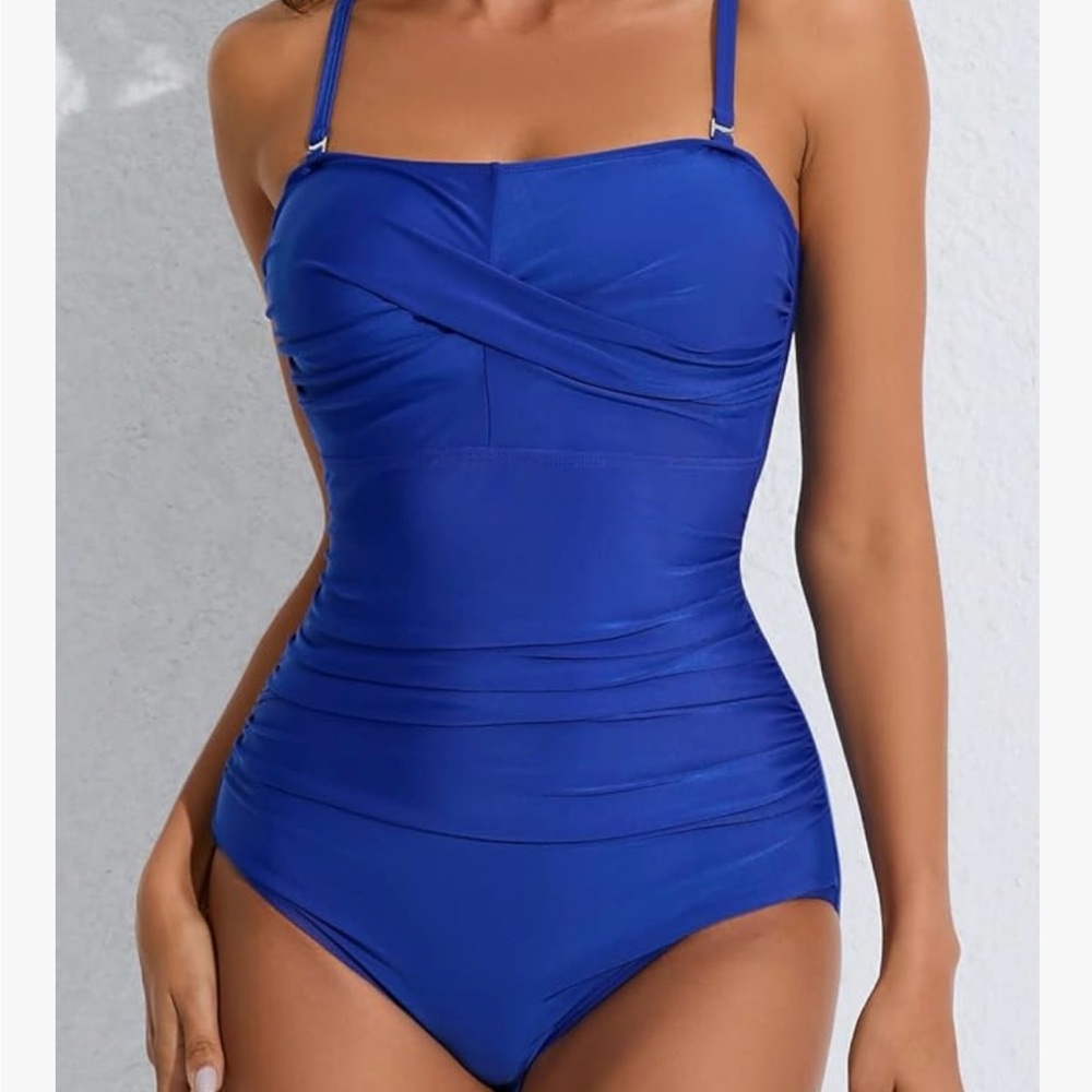 Women's One Piece Swimsuit xxl Emerald Green - Picture 7 of 11